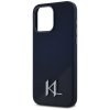 KARL LAGERFELD futerał do IPHONE 15 Pro Max kompatybilny z MagSafe KLHMP15XSCMKMPCK (Silicone Initial Metal Logo) czarny